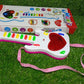 A vibrant Kids Mini Guitar Toy, ready for hours of musical playtime.