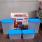 Apex Glory kitchen storage container set with BPA-free airtight lids