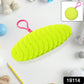 Worm fidget toy hanging from a backpack for portable stress relief
