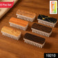 Six pieces of VeePee heavy-duty cloth washing brushes with ergonomic grips