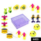 Assorted push & go toys in a friction powered toy vehicles combo set.
