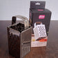 Supermom 4-in-1 stainless steel grater displayed in a home kitchen setup