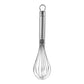 Mini hand whisk made of durable stainless steel with polished surface