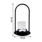 Wind light style flameless LED candle showing warm flickering light