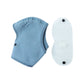 Soft reusable face mask with anti fog eye shield for comfort