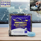 Effervescent windshield and glass cleaning tablets for cars
