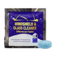 Effervescent cleaning tablet for car windshield visibility