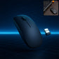 Slim black Wireless Mouse with a comfortable ergonomic design, ideal for daily computer use.