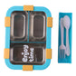 Leak-proof stainless steel food container for kids and adults