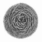 Another angle of the durable round stainless steel scrubber, highlighting its robust construction.