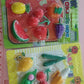 Collection of colourful novelty erasers from our Kids Erasers Set.