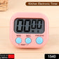 Digital kitchen timer showing a countdown, perfect for precise cooking.