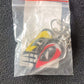 Stylish acrylic 2-in-1 breakable keychain pair for best friends