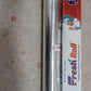Aluminum foil roll with natural cutter for easy dispensing.