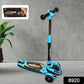 Adjustable handlebar on kids kick scooter for ages 2 to 12