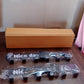 Front view of panda cartoon patterned heavy-duty carbon steel over door hook rack