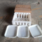 Wall-mounted 3 layer rack for kitchen organization and storage