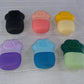Non-slip silicone face ice roller for reducing puffiness and swelling.