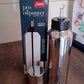 Full length stainless steel oil pourer with ergonomic and modern design