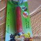 Multipurpose fruit and vegetable peeler featuring wooden handle and steel blade