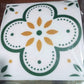 Plain white Peel and Stick Tile with a slight sheen, representing the vinyl material and finish.
