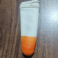 Detailed view of a silicone finger cap providing cushioning