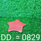 Star-shaped silicone sink filter, highly effective at trapping hair and debris.