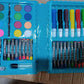 Complete 42-piece kids art set with multi-color markers and painting tools