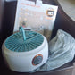 Portable clothes dryer folded neatly for easy storage