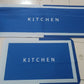 Premium non-slip kitchen runner mat designed for safety and style