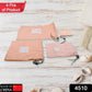 Variety of packing organizers for neatly separating shoes and clothes.