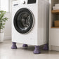 Adjustable furniture leg levelers made from durable plastic