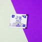 Single-use aqua face wash sachet providing a gentle foaming cleanser for daily use.