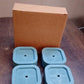 Plastic washing machine feet pad applied under appliance foot for vibration control