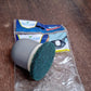 Kitchen scrubber removing burnt grease and food stains effectively