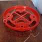 Gas cylinder trolley with ergonomic handle for easy movement of LPG cylinders