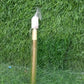 Detailed view of the high-quality gold glass cutter's cutting head.