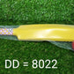 Plastic cricket bat and ball set neatly arranged for display, ready for purchase