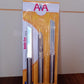 Cisora kitchen knife with an ergonomic non-slip steel handle for comfortable grip