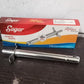 Modern design of the stainless steel electronic gas lighter for gas stoves.