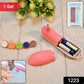 Babyova electric baby nail trimmer, its accessories, and packaging box.