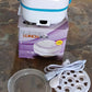 Promotional image of the Electric Lunch Box with its packaging