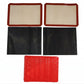 Set of 5 reusable silicone oven mats for baking and cooking