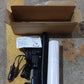 Wet and dry portable car vacuum cleaner with power cord for continuous use.