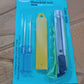 Heavy duty cutter knife and screwdriver tools in a portable 4-piece set