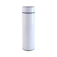 Thermal stainless steel water bottle with touch LED temperature display