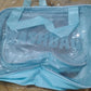 Versatile transparent travel toiletry bags hanging conveniently