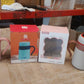 Own Hydrate 550ML insulated steel mug placed on a wooden table, ready for use