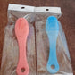 Ergonomic design of the silicone finger brush for effective facial cleansing.