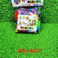 A child's hands actively playing with educational building blocks, fostering creativity.